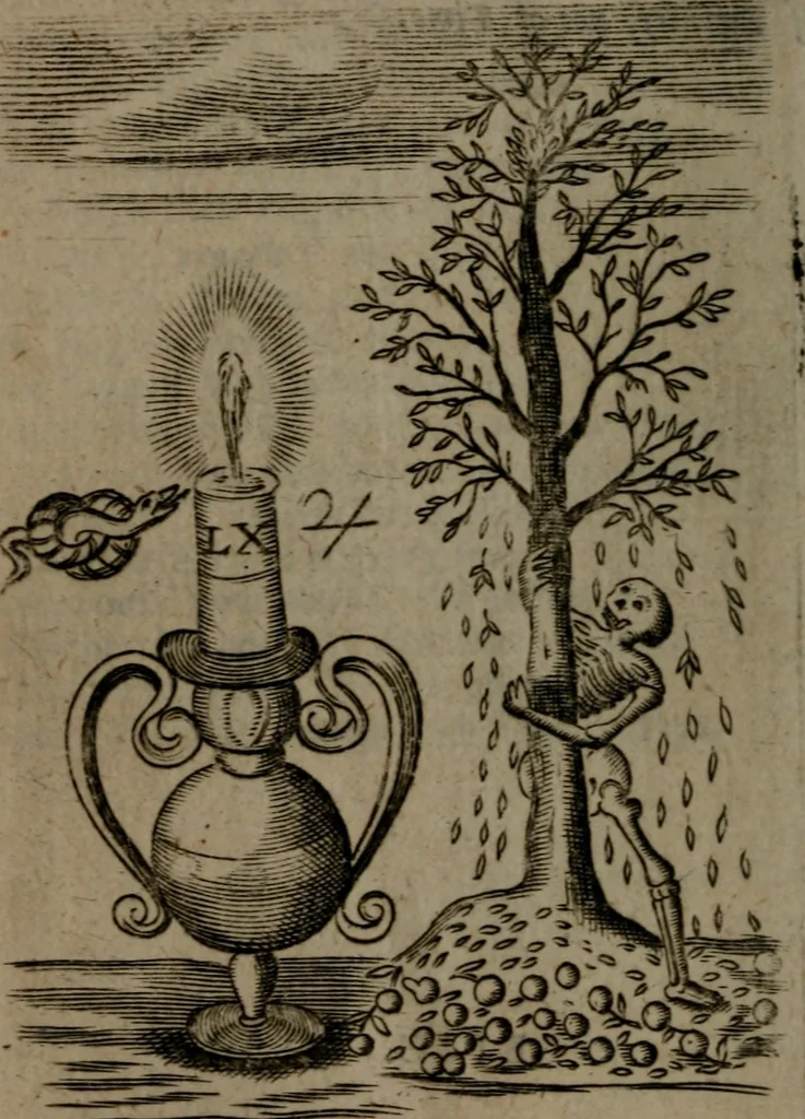 An illustration from Emblems, 1696, leaf 379