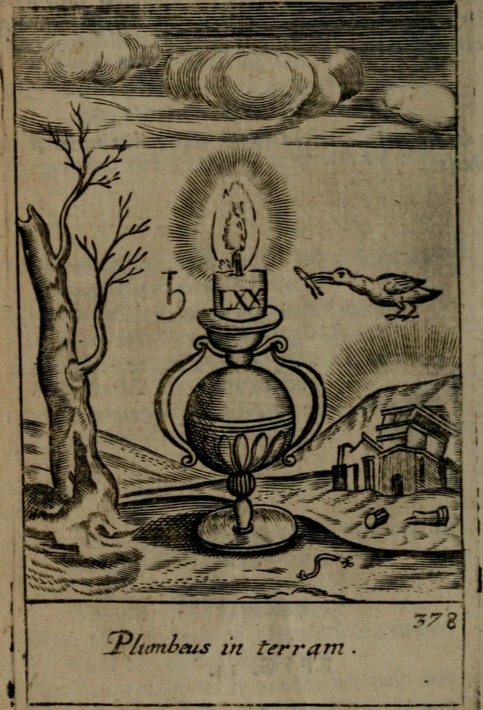 An illustration from Emblems, 1696, leaf 383