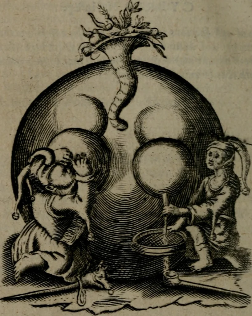 An illustration from Emblems, 1696, leaf 59