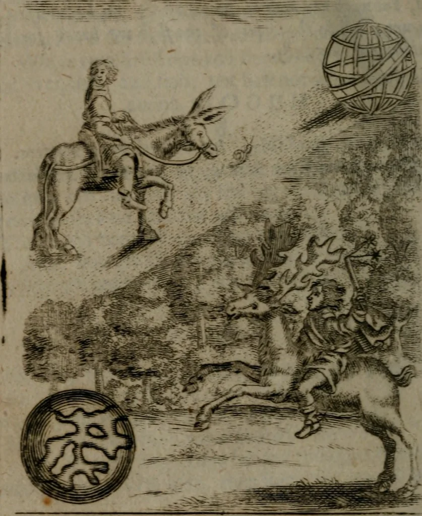 An illustration from Emblems, 1696, leaf 63