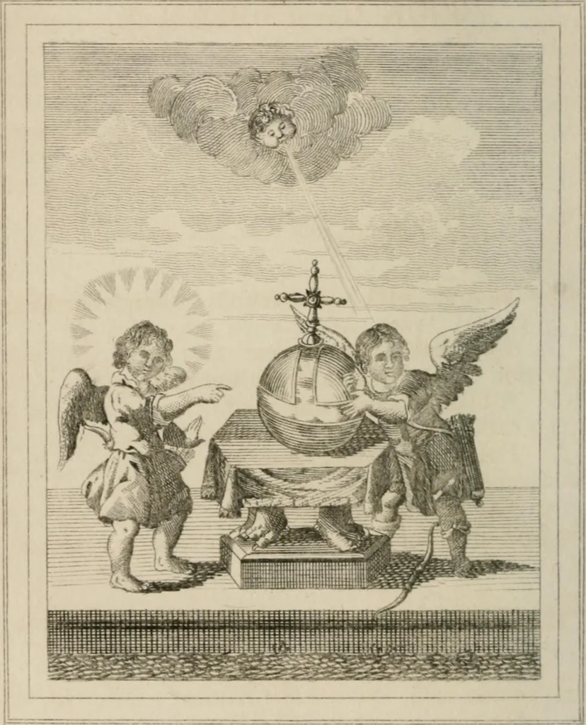 An illustration from Emblems, divine and moral, 1839, leaf 140