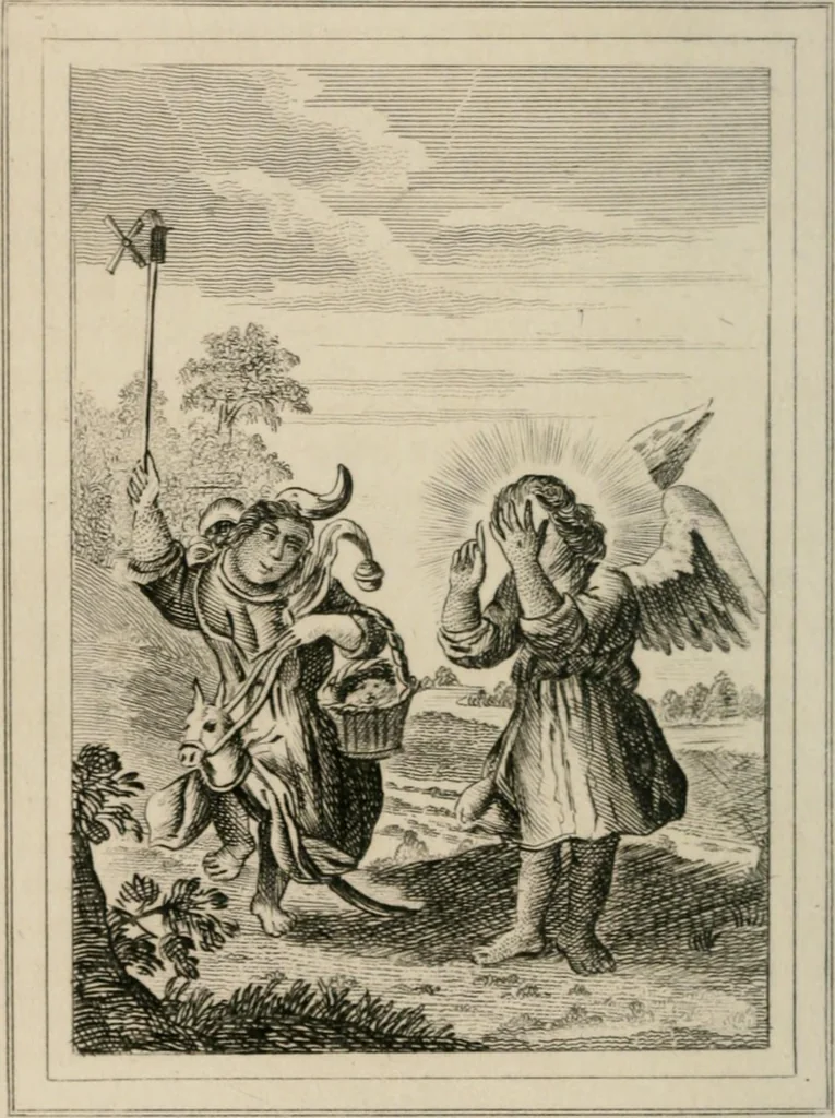 An illustration from Emblems, divine and moral, 1839, leaf 180