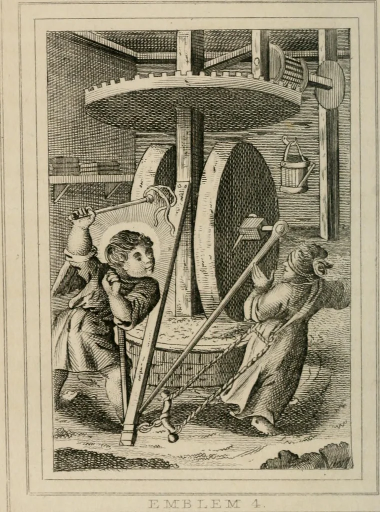 An illustration from Emblems, divine and moral, 1839, leaf 190