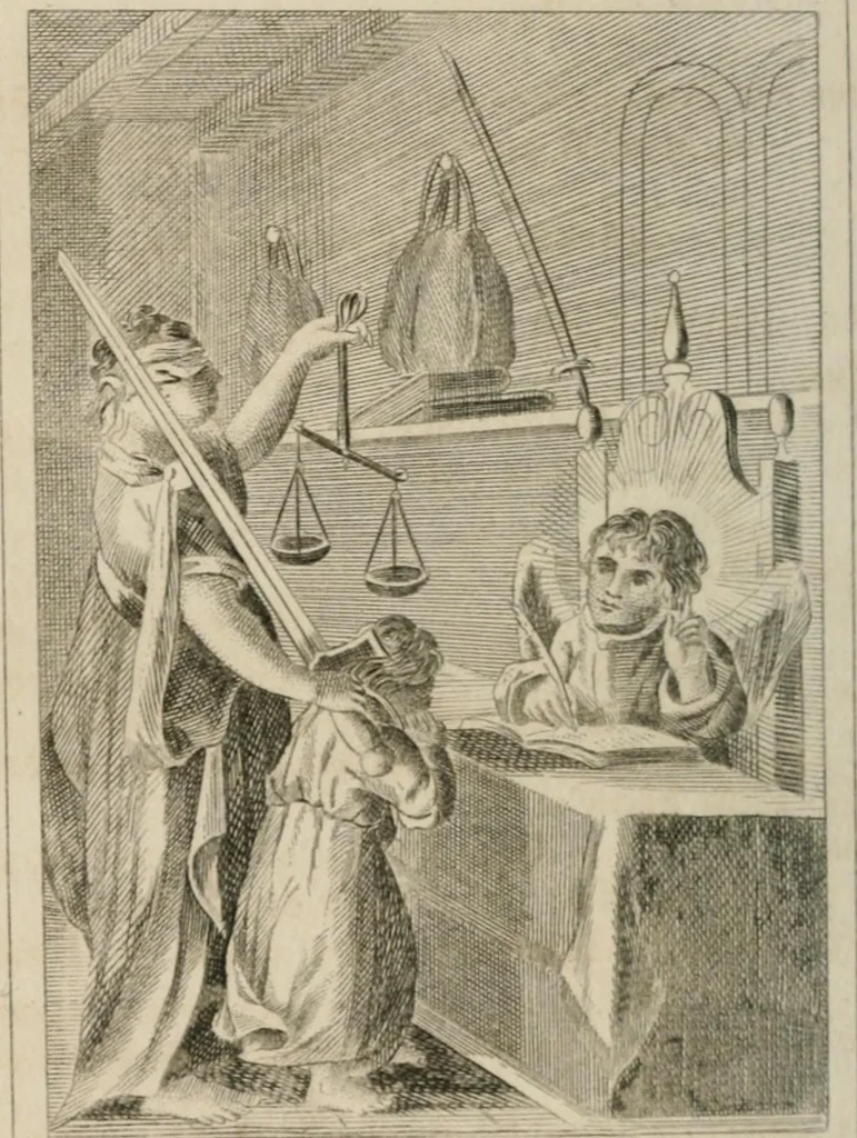 An illustration from Emblems, divine and moral, 1839, leaf 220