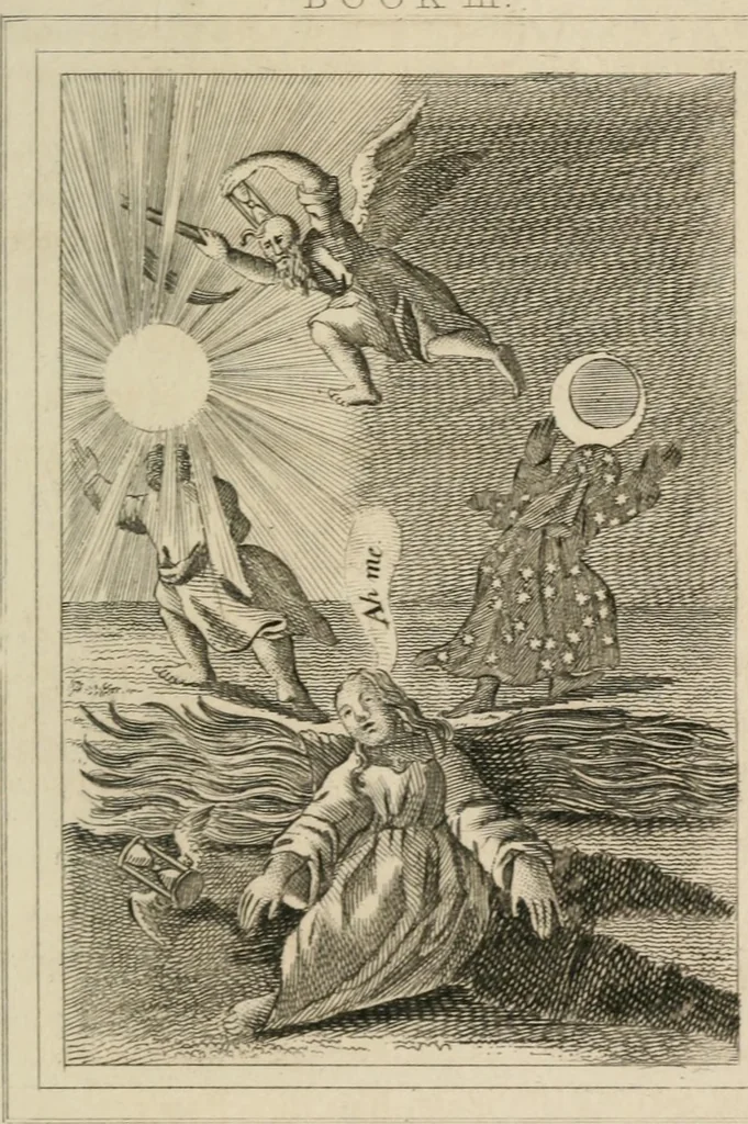 An illustration from Emblems, divine and moral, 1839, leaf 245