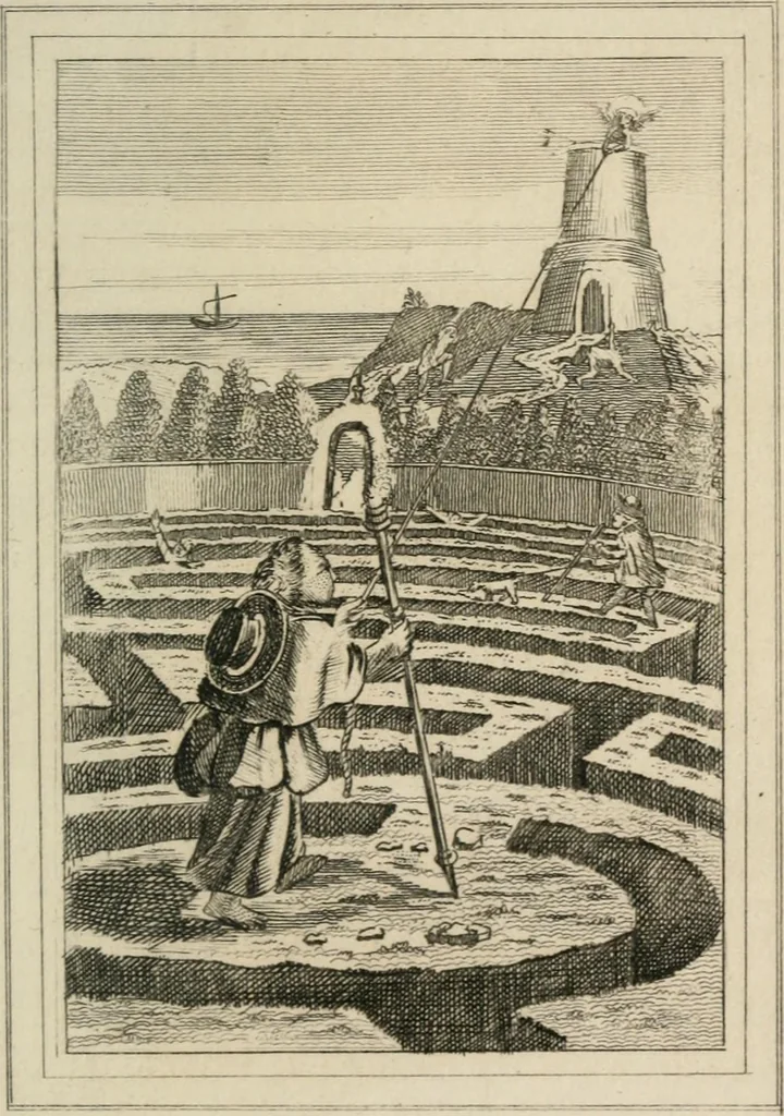 An illustration from Emblems, divine and moral, 1839, leaf 255