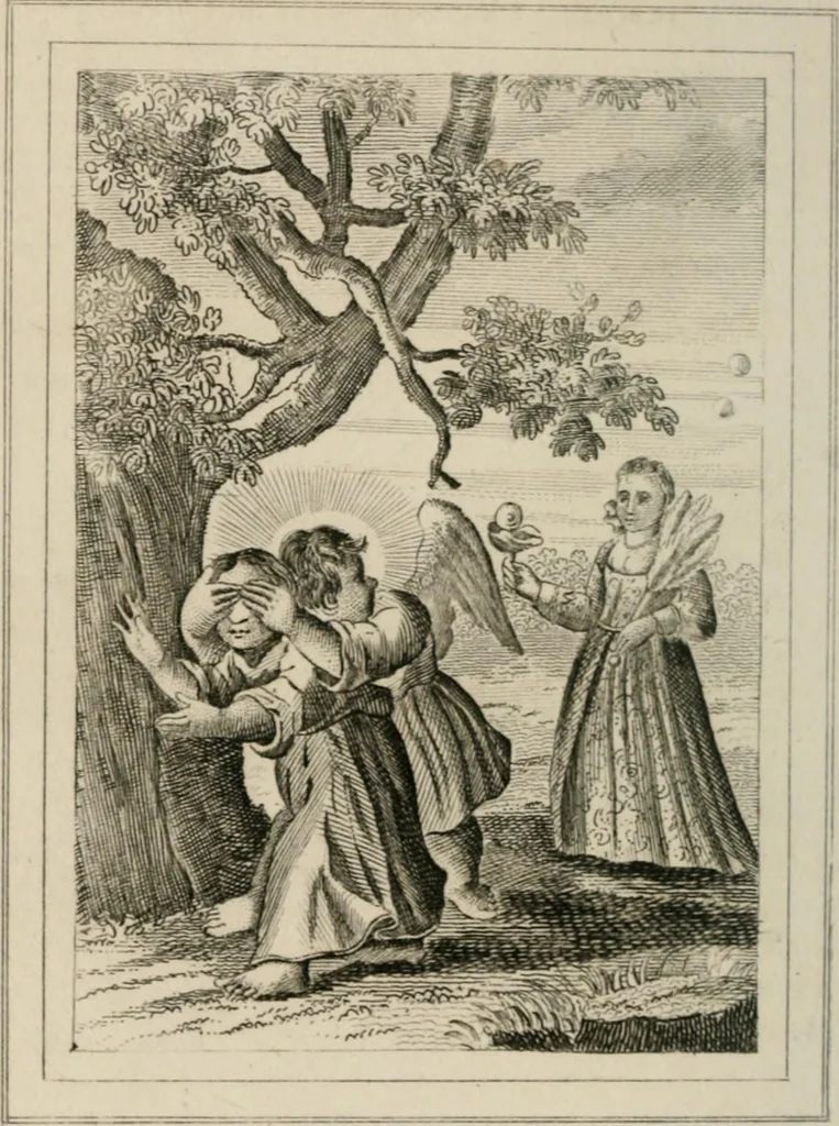 An illustration from Emblems, divine and moral, 1839, leaf 270