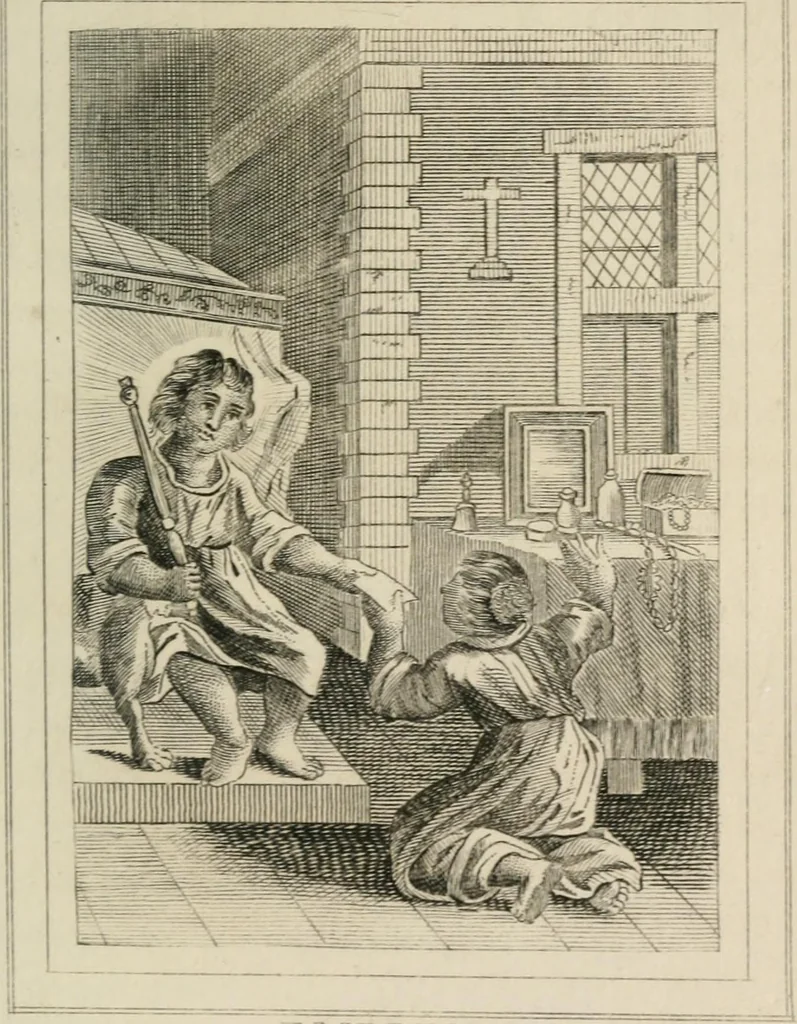 An illustration from Emblems, divine and moral, 1839, leaf 275