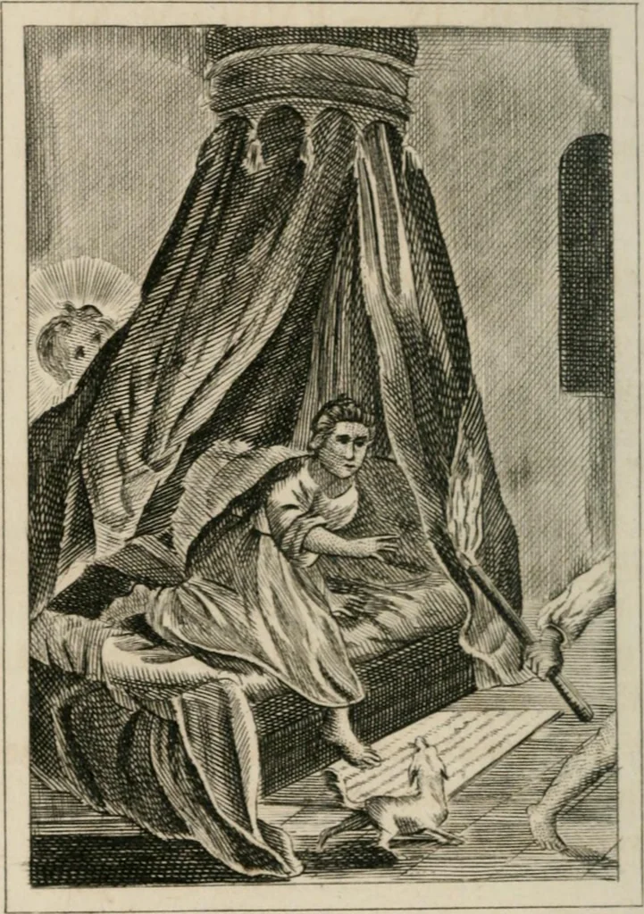 An illustration from Emblems, divine and moral, 1839, leaf 300