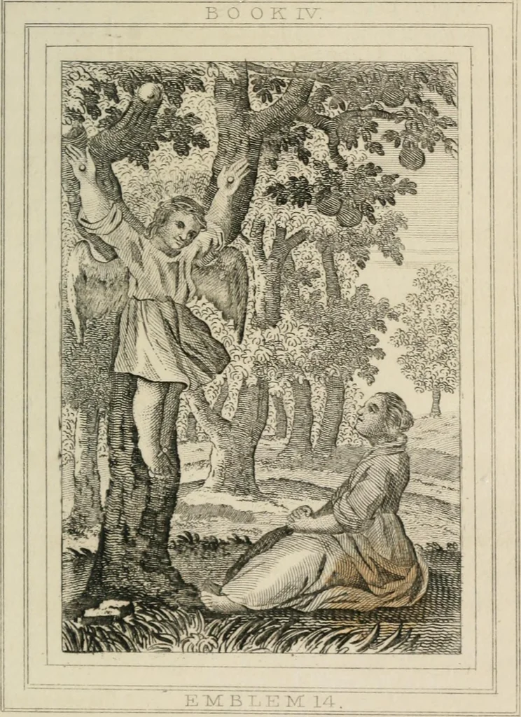 An illustration from Emblems, divine and moral, 1839, leaf 315