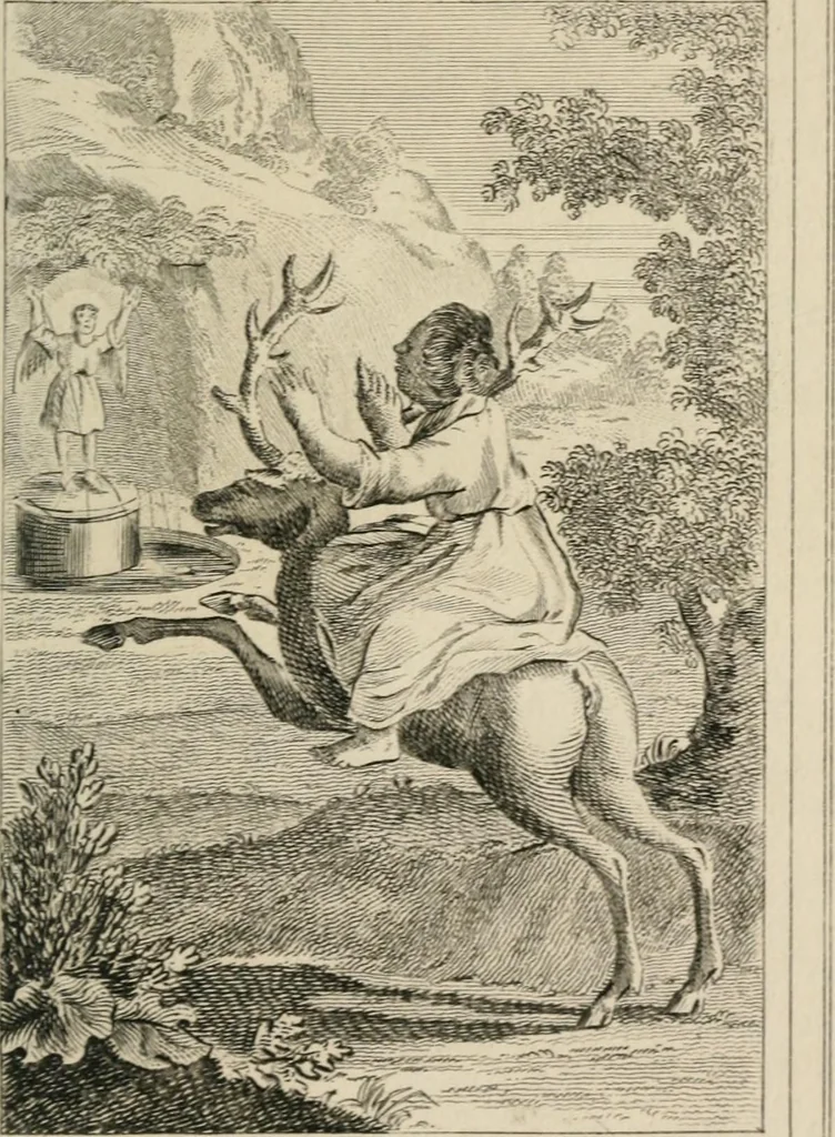 An illustration from Emblems, divine and moral, 1839, leaf 375