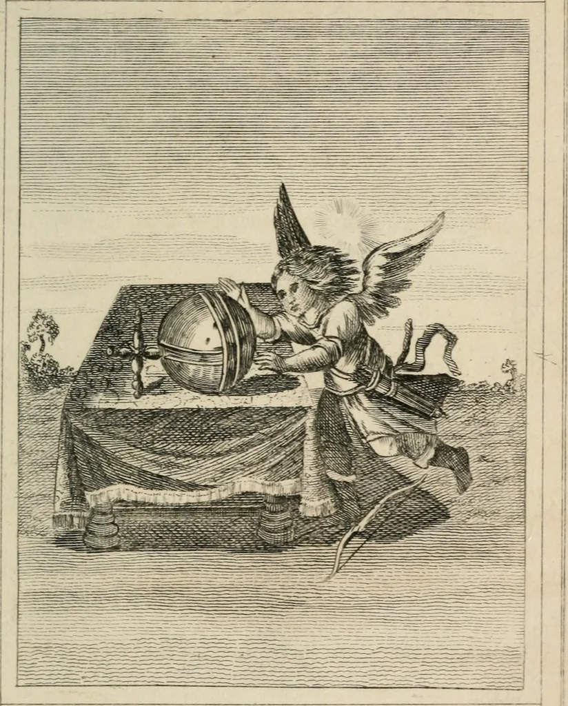 An illustration from Emblems, divine and moral, 1839, leaf 45