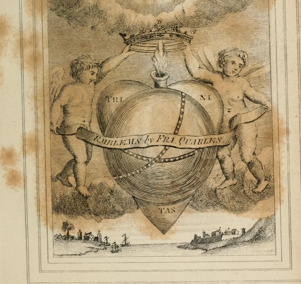 An illustration from Emblems, divine and moral, 1839, leaf 5