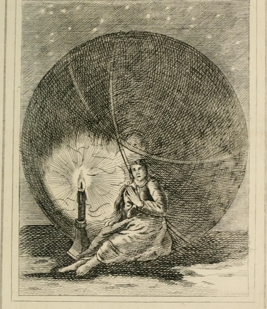 An illustration from Emblems, divine and moral, 1839, leaf 85