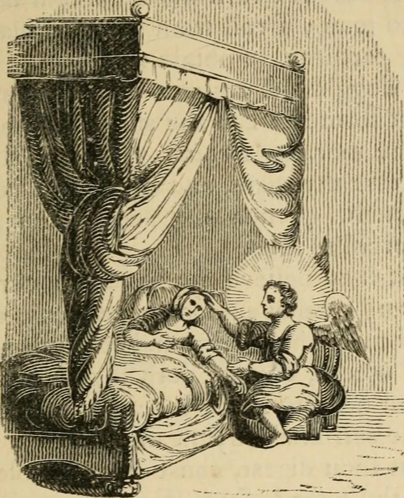 An illustration from Emblems, divine and moral : The school of the heart; and Hieroglyphics of the life of man, 1866, leaf 129