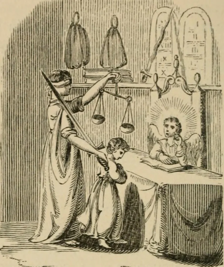 An illustration from Emblems, divine and moral : The school of the heart; and Hieroglyphics of the life of man, 1866, leaf 150