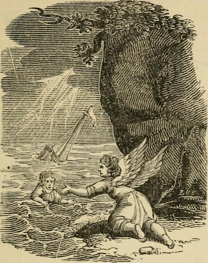 An illustration from Emblems, divine and moral : The school of the heart; and Hieroglyphics of the life of man, 1866, leaf 153