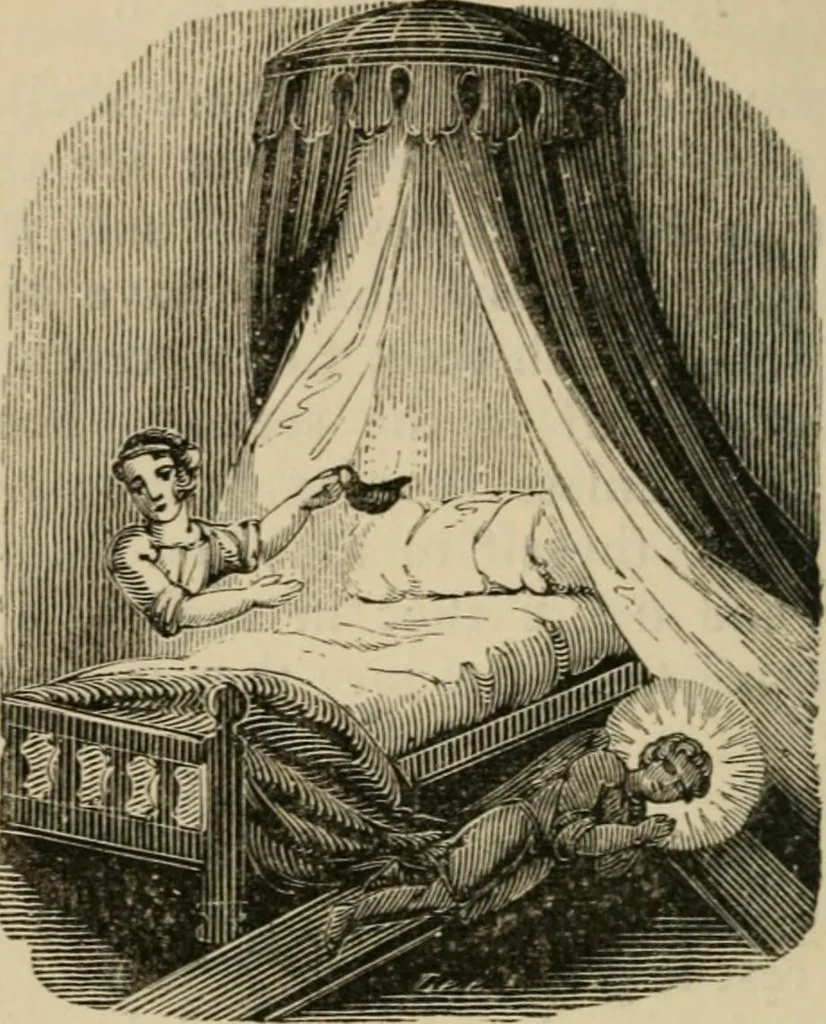 An illustration from Emblems, divine and moral : The school of the heart; and Hieroglyphics of the life of man, 1866, leaf 198