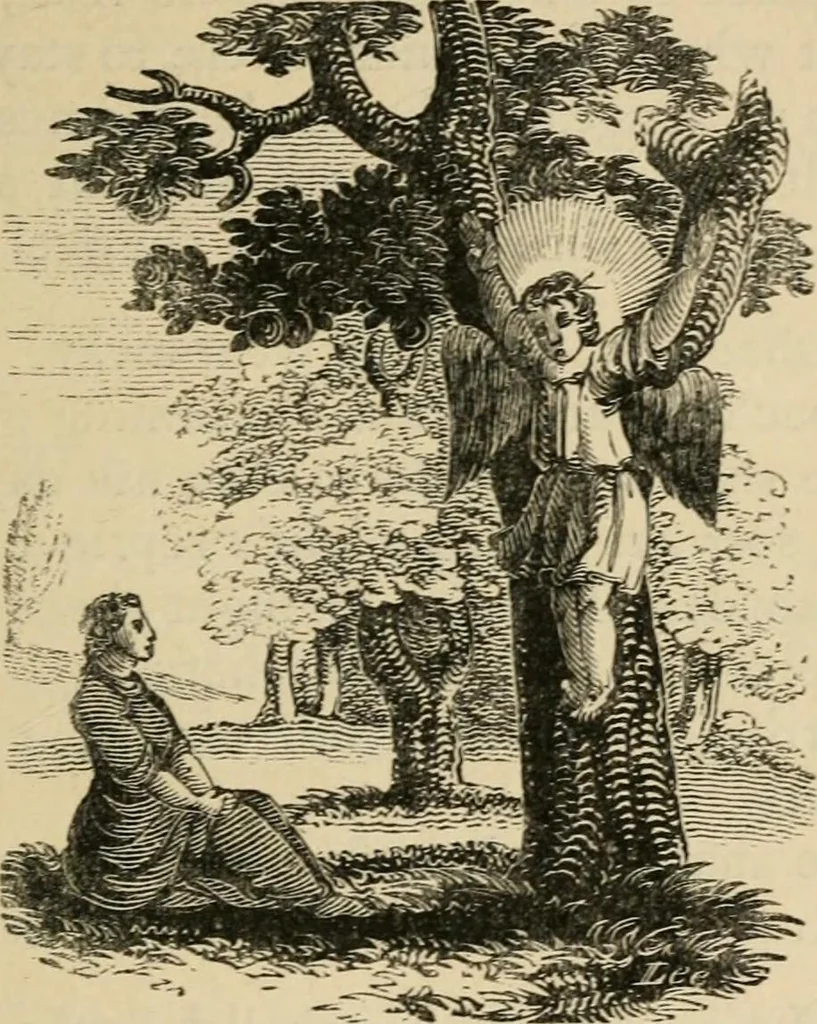 An illustration from Emblems, divine and moral : The school of the heart; and Hieroglyphics of the life of man, 1866, leaf 207