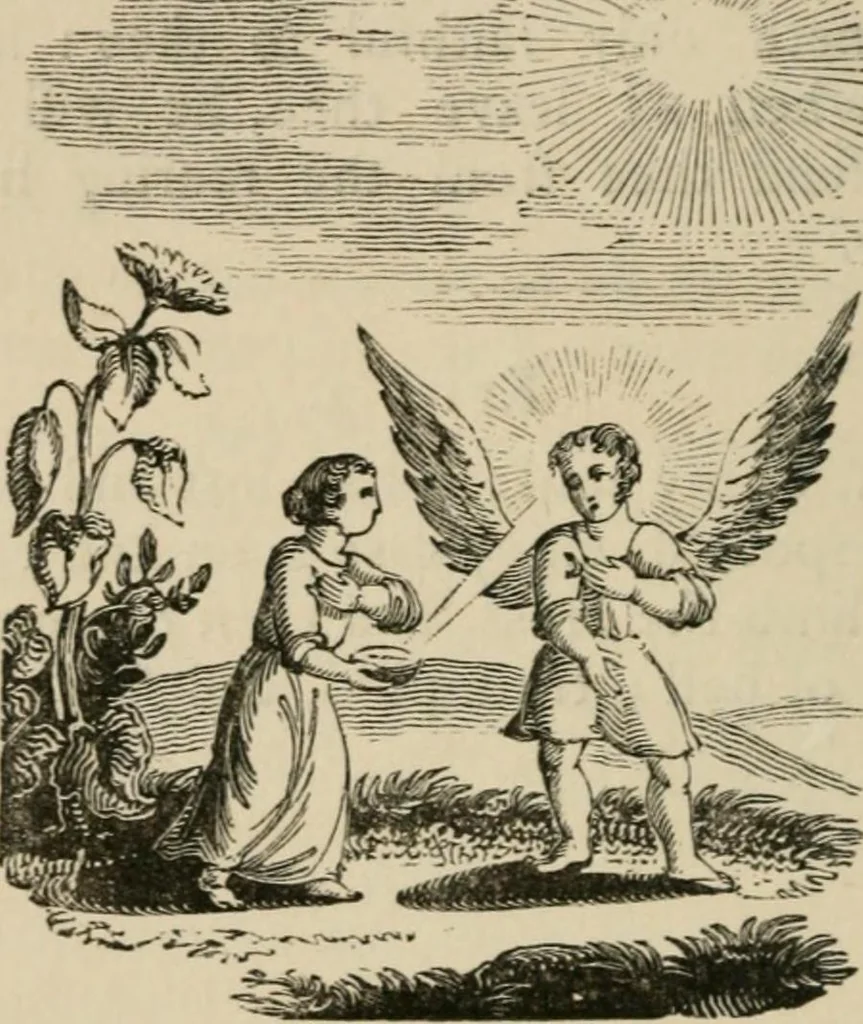 An illustration from Emblems, divine and moral : The school of the heart; and Hieroglyphics of the life of man, 1866, leaf 222
