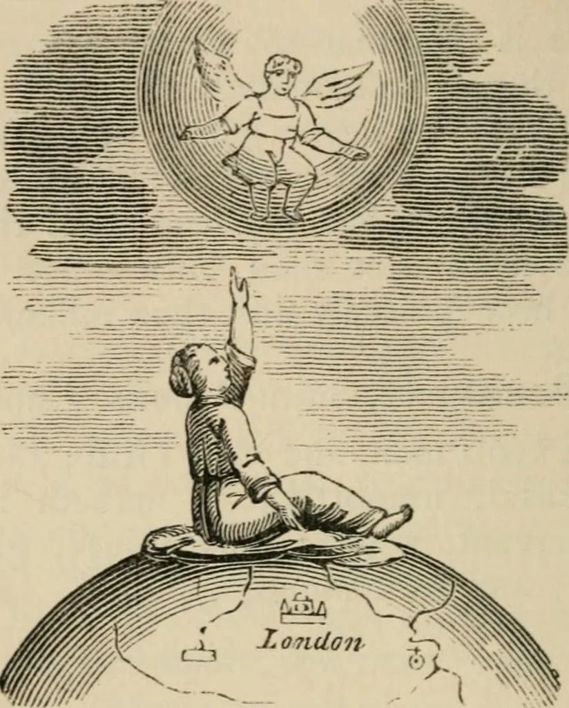 An illustration from Emblems, divine and moral : The school of the heart; and Hieroglyphics of the life of man, 1866, leaf 228