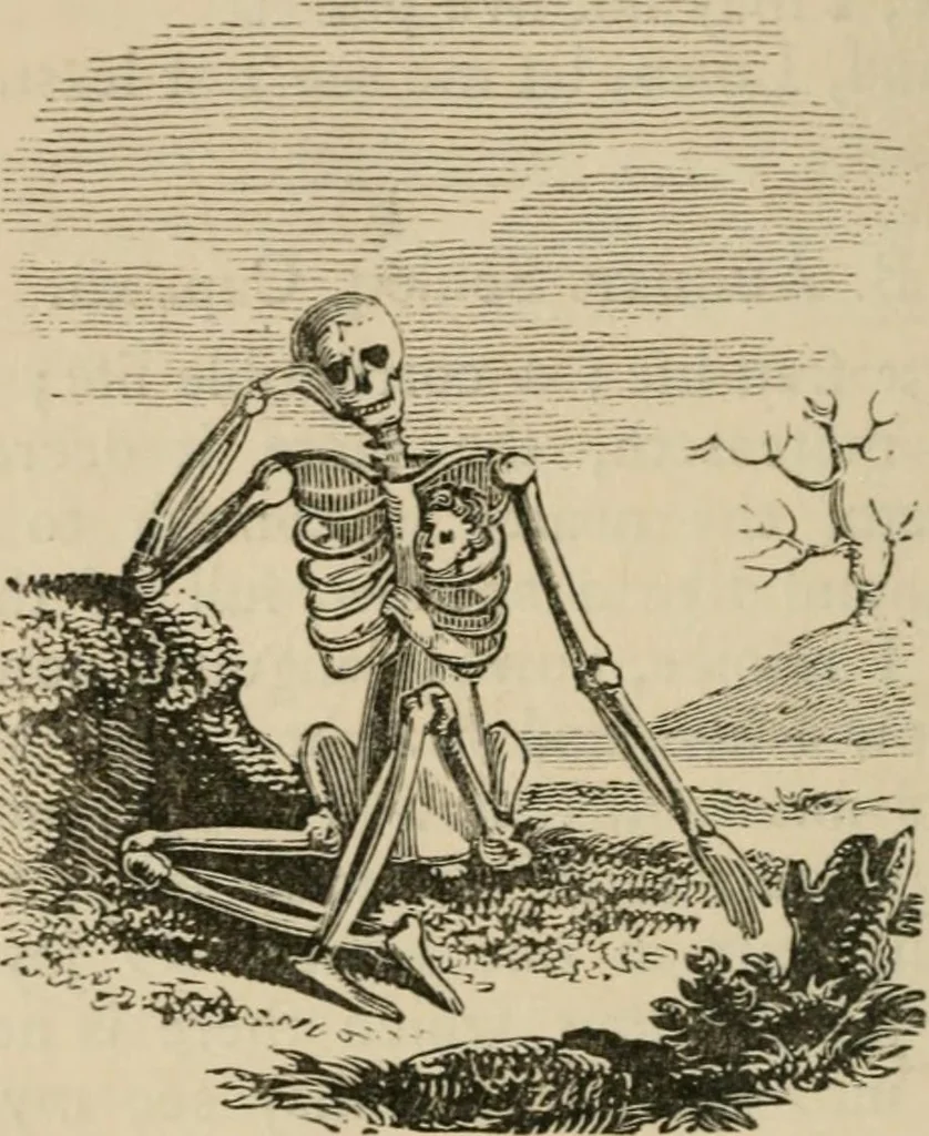 An illustration from Emblems, divine and moral : The school of the heart; and Hieroglyphics of the life of man, 1866, leaf 234