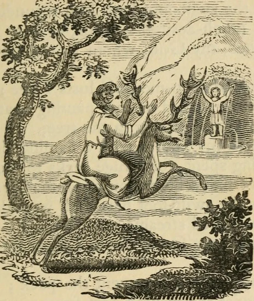 An illustration from Emblems, divine and moral : The school of the heart; and Hieroglyphics of the life of man, 1866, leaf 243