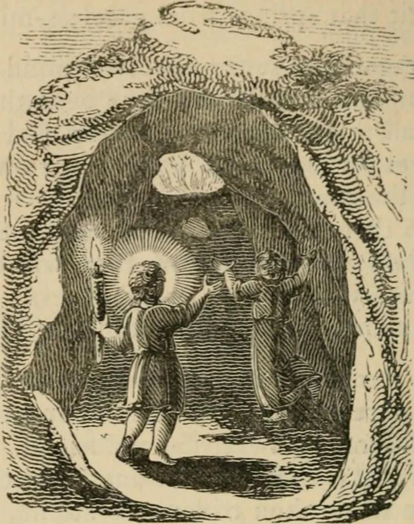 An illustration from Emblems, divine and moral : The school of the heart; and Hieroglyphics of the life of man, 1866, leaf 272