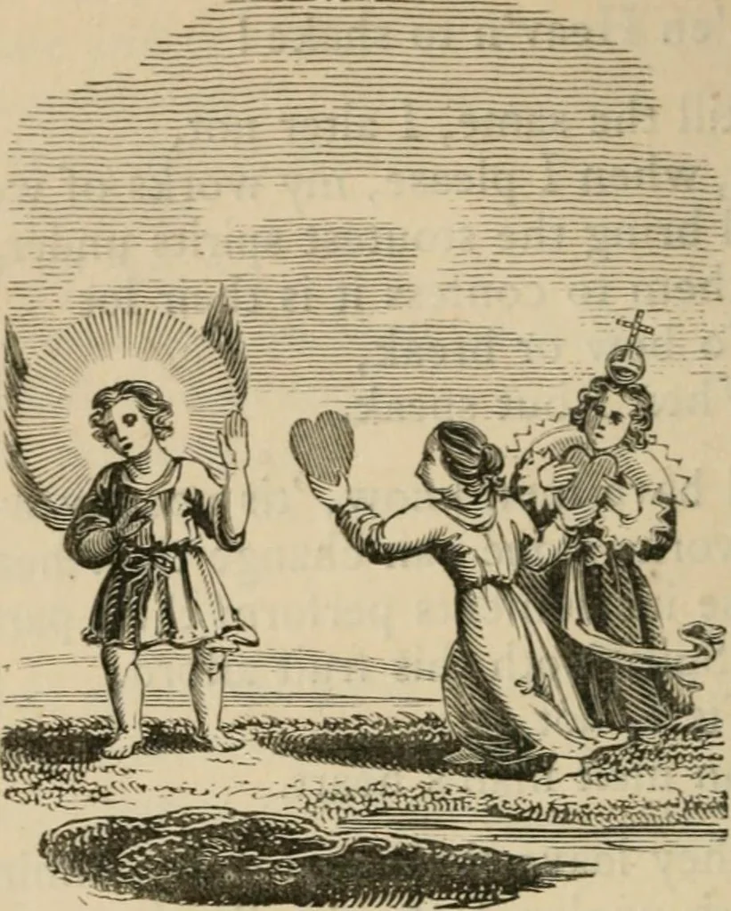 An illustration from Emblems, divine and moral : The school of the heart; and Hieroglyphics of the life of man, 1866, leaf 290