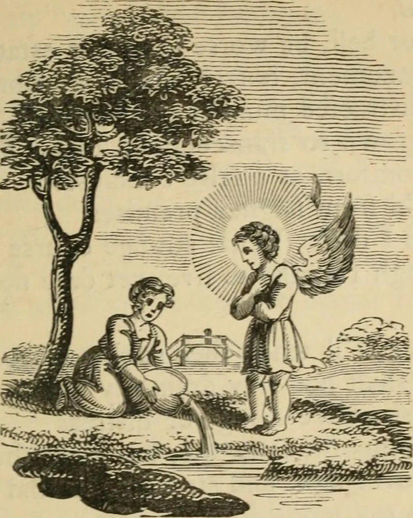 An illustration from Emblems, divine and moral : The school of the heart; and Hieroglyphics of the life of man, 1866, leaf 299