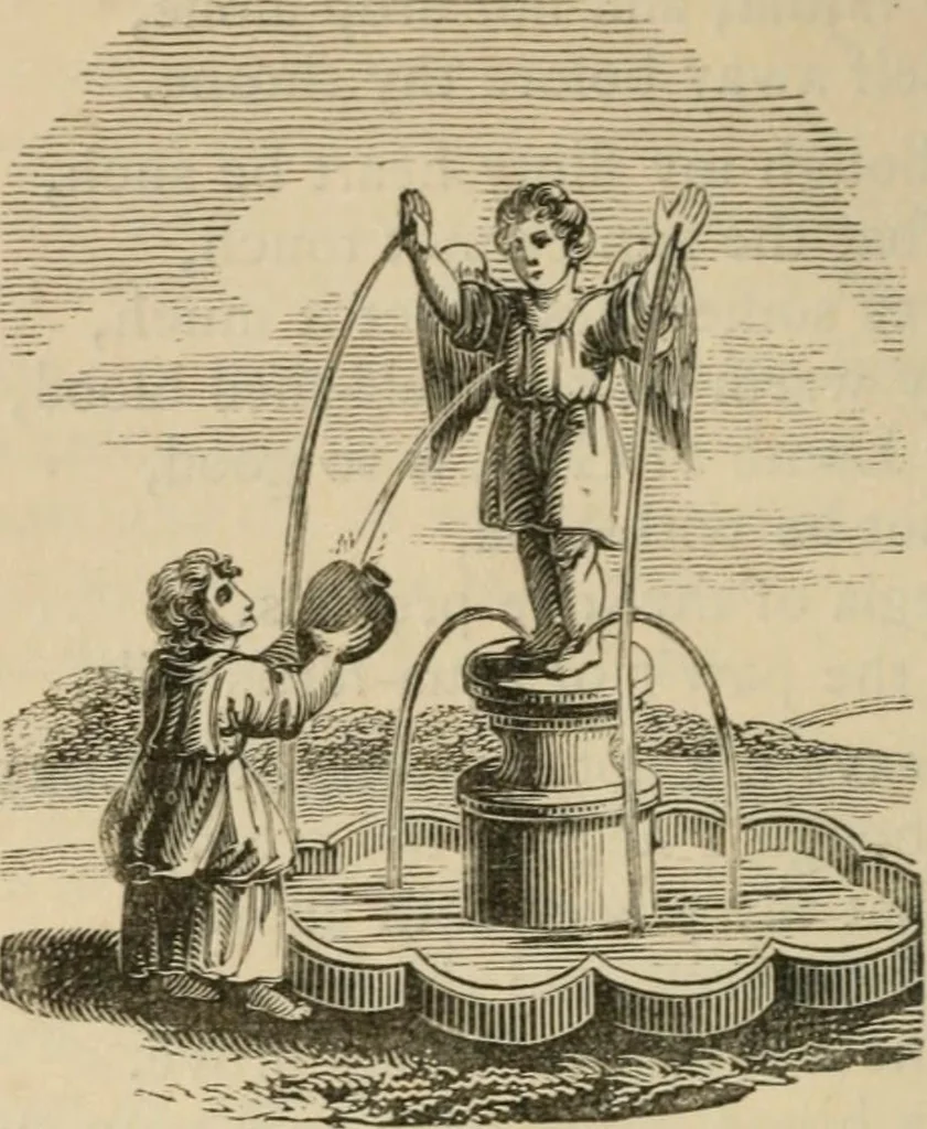 An illustration from Emblems, divine and moral : The school of the heart; and Hieroglyphics of the life of man, 1866, leaf 314