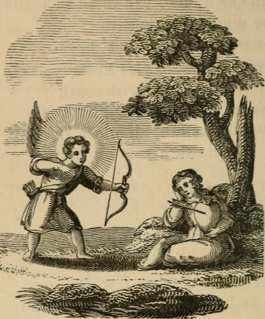 An illustration from Emblems, divine and moral : The school of the heart; and Hieroglyphics of the life of man, 1866, leaf 362