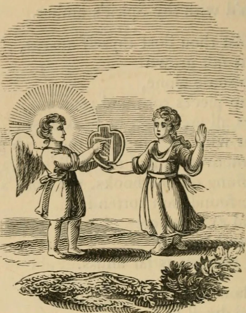 An illustration from Emblems, divine and moral : The school of the heart; and Hieroglyphics of the life of man, 1866, leaf 368