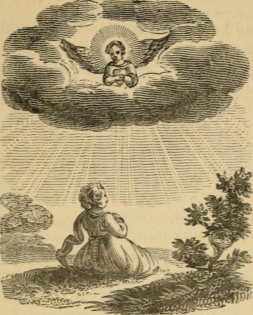 An illustration from Emblems, divine and moral : The school of the heart; and Hieroglyphics of the life of man, 1866, leaf 383