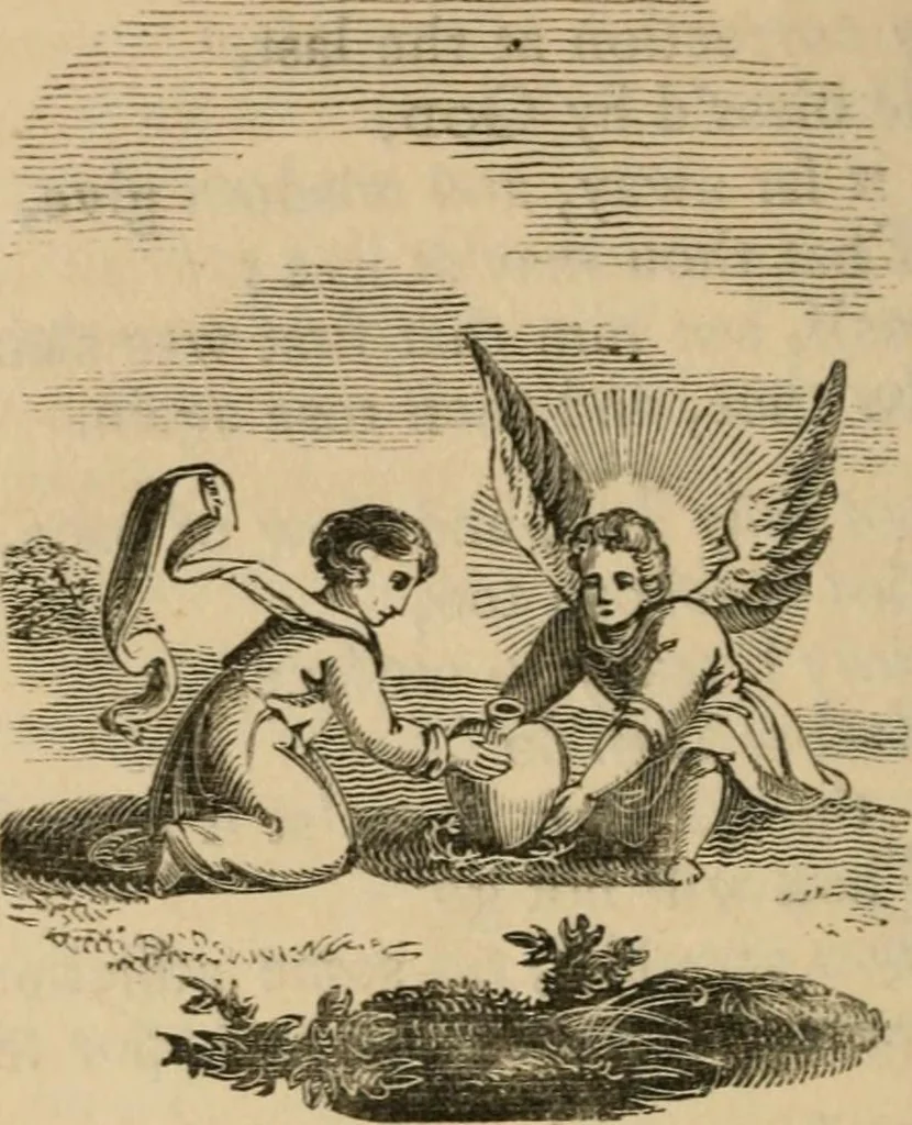 An illustration from Emblems, divine and moral : The school of the heart; and Hieroglyphics of the life of man, 1866, leaf 398