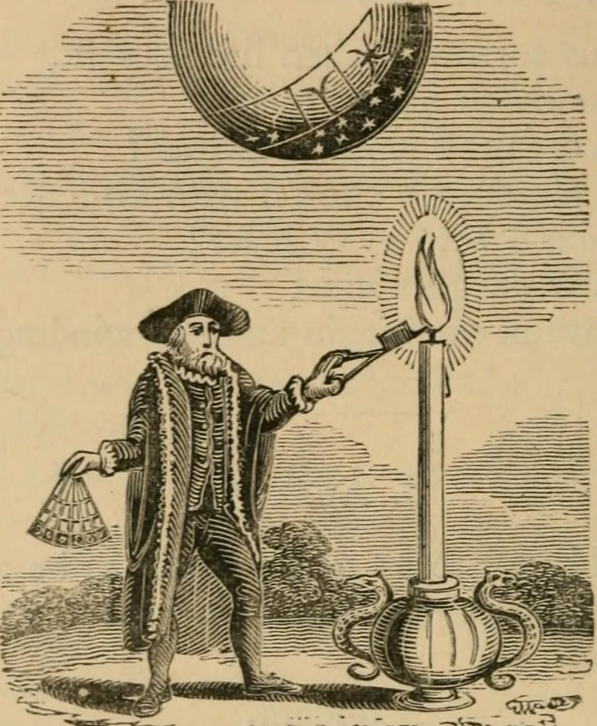 An illustration from Emblems, divine and moral : The school of the heart; and Hieroglyphics of the life of man, 1866, leaf 428