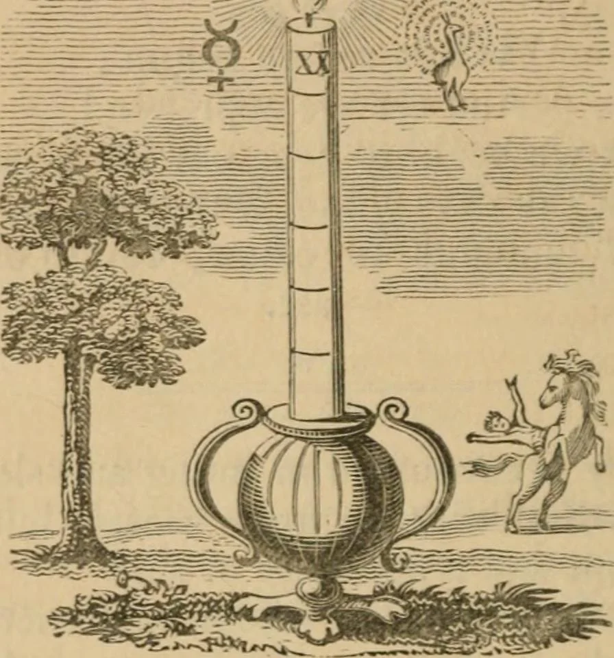 An illustration from Emblems, divine and moral : The school of the heart; and Hieroglyphics of the life of man, 1866, leaf 446