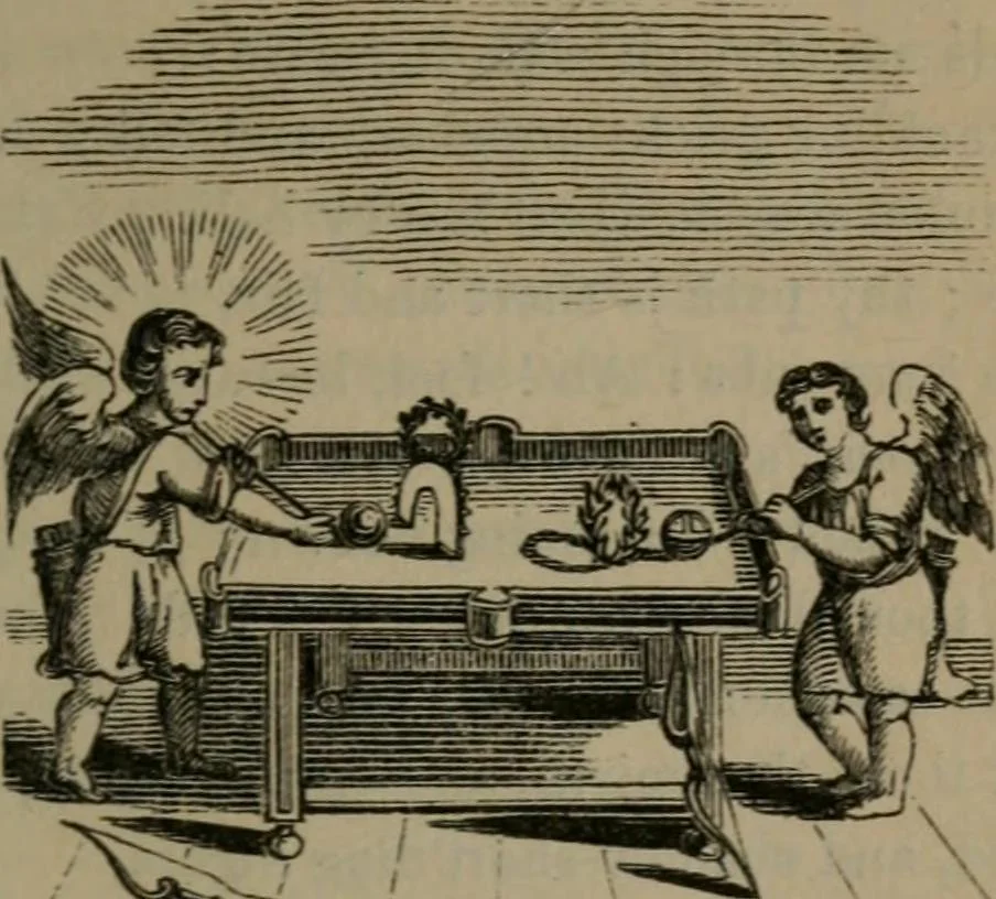 An illustration from Emblems, divine and moral, 1845, leaf 122