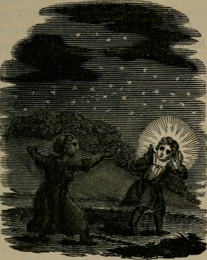 An illustration from Emblems, divine and moral, 1845, leaf 146