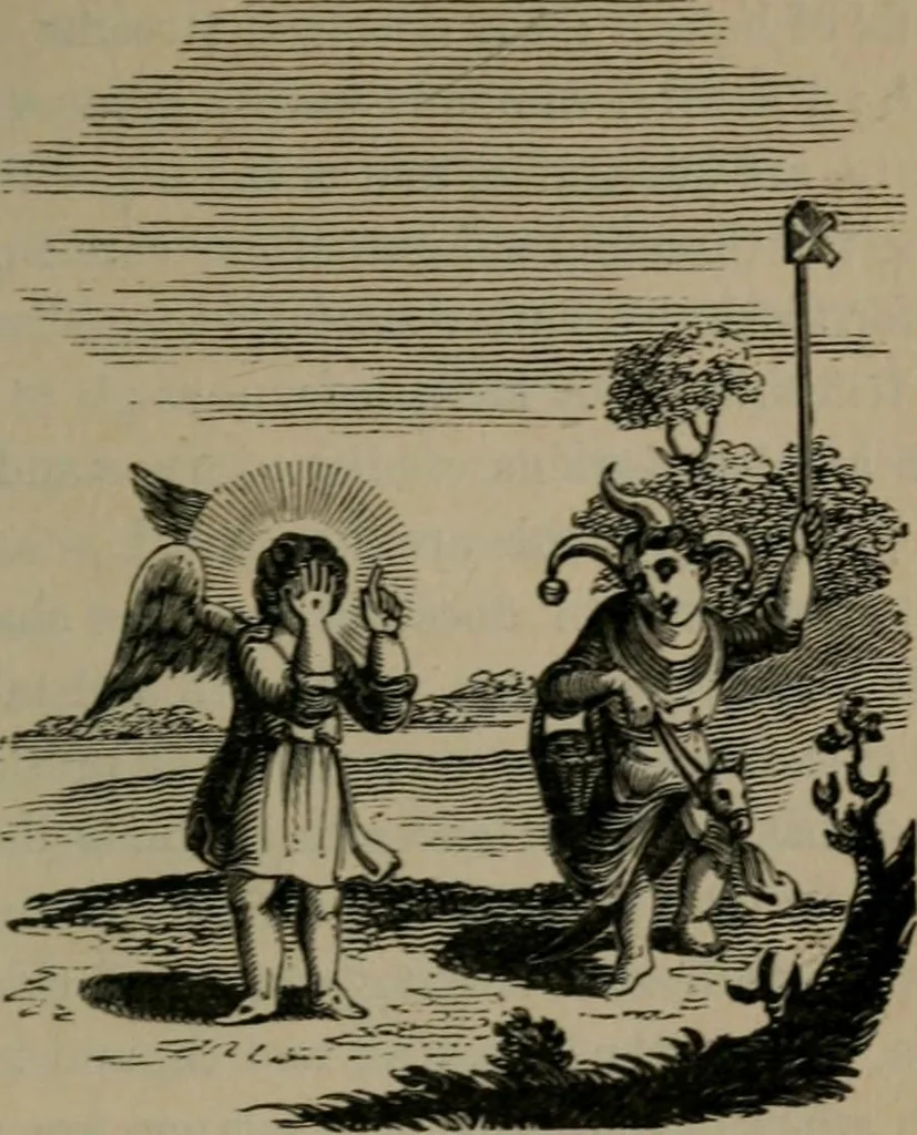 An illustration from Emblems, divine and moral, 1845, leaf 150
