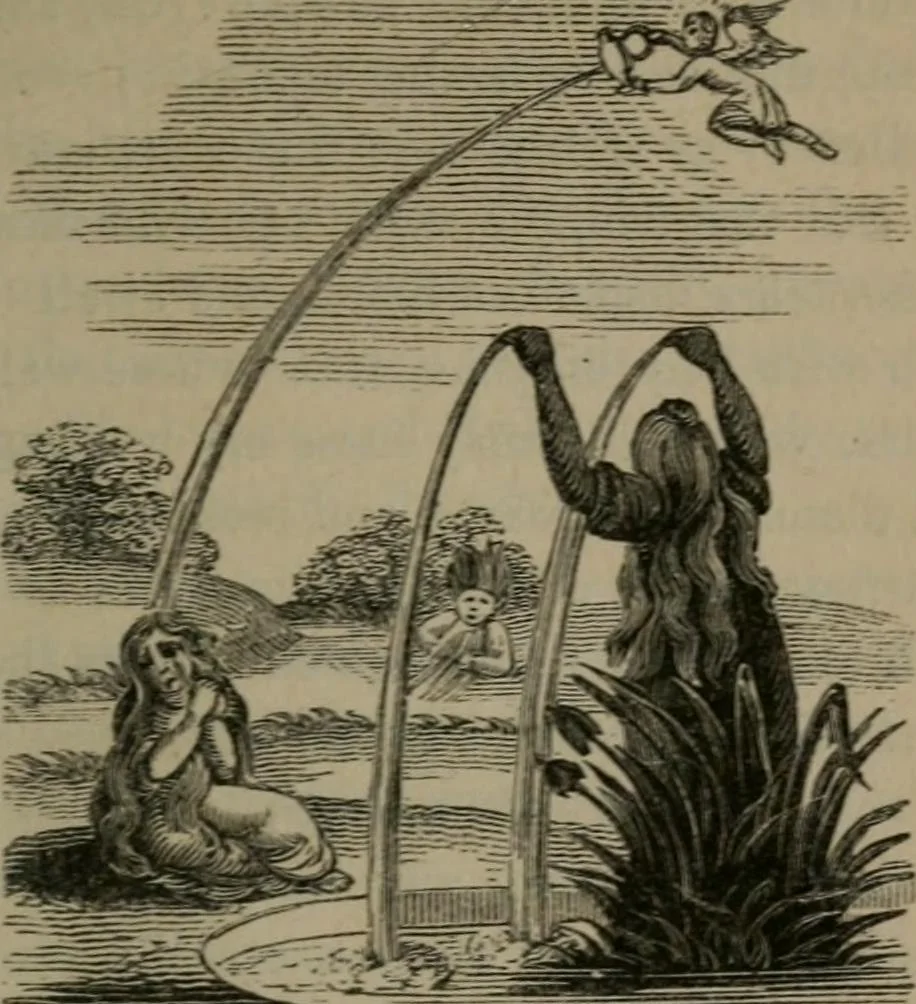 An illustration from Emblems, divine and moral, 1845, leaf 174