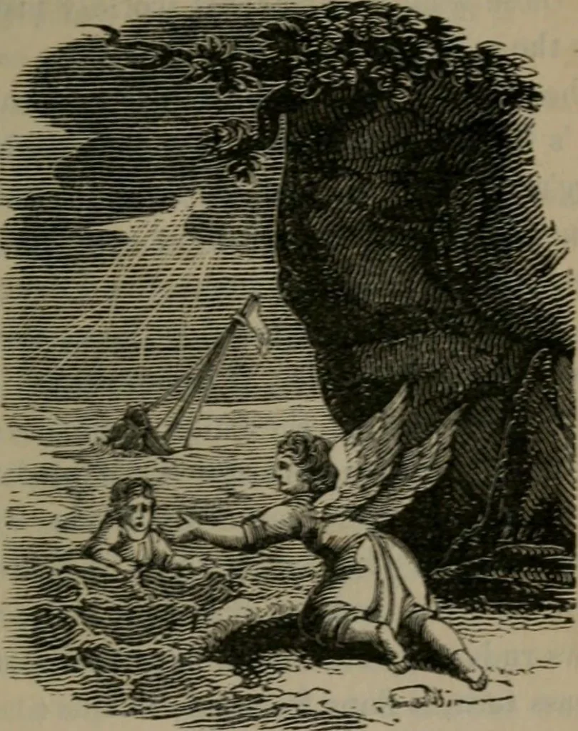 An illustration from Emblems, divine and moral, 1845, leaf 186