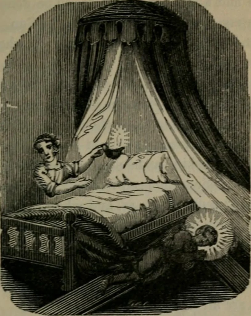 An illustration from Emblems, divine and moral, 1845, leaf 242