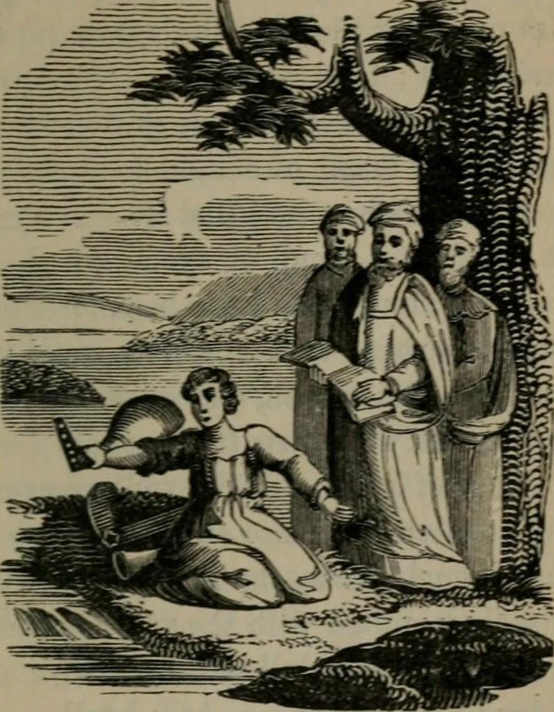 An illustration from Emblems, divine and moral, 1845, leaf 262