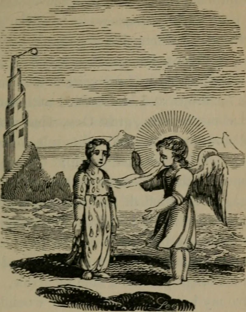 An illustration from Emblems, divine and moral, 1845, leaf 282