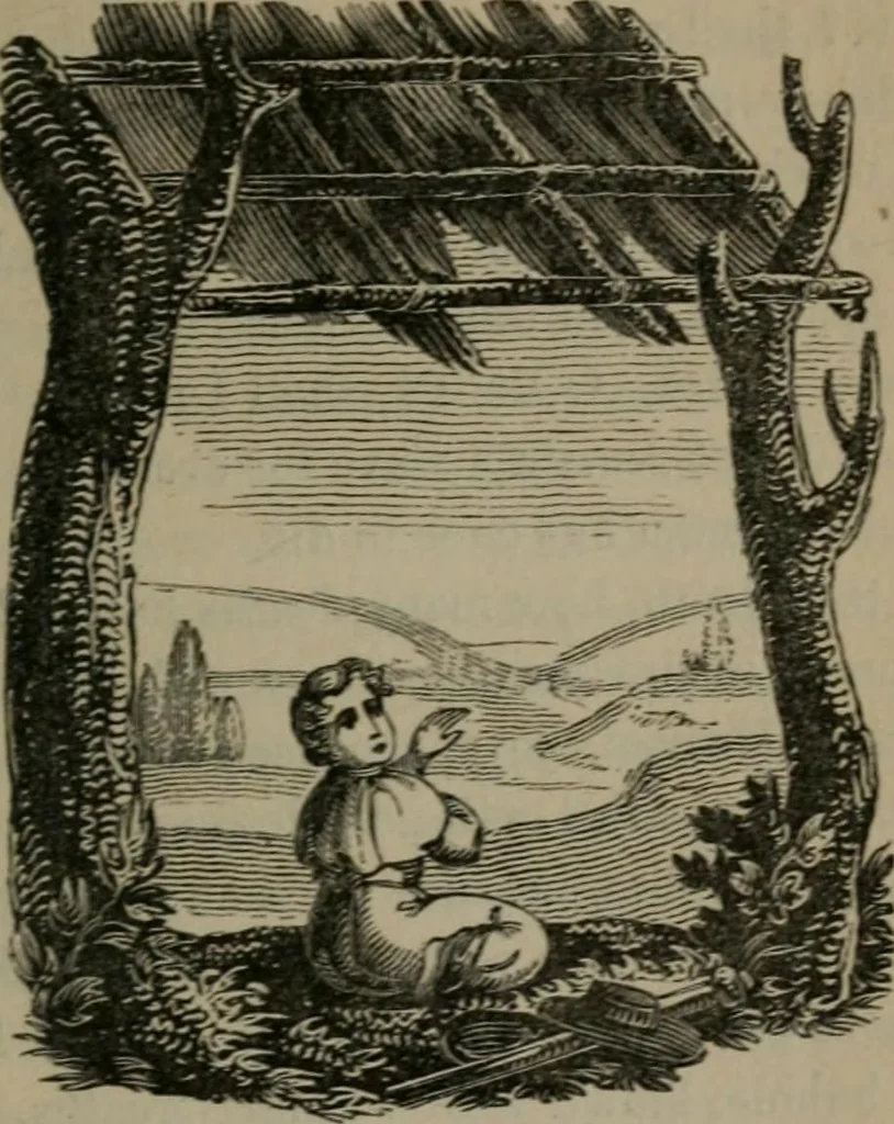 An illustration from Emblems, divine and moral, 1845, leaf 290