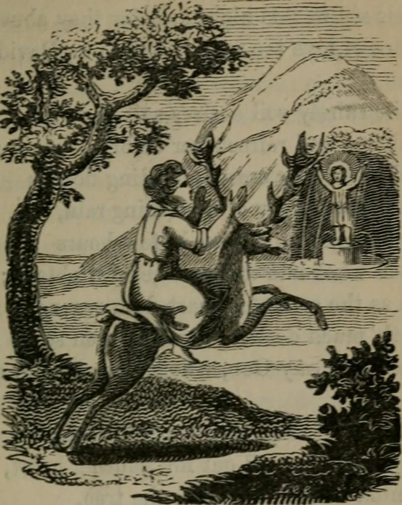 An illustration from Emblems, divine and moral, 1845, leaf 306