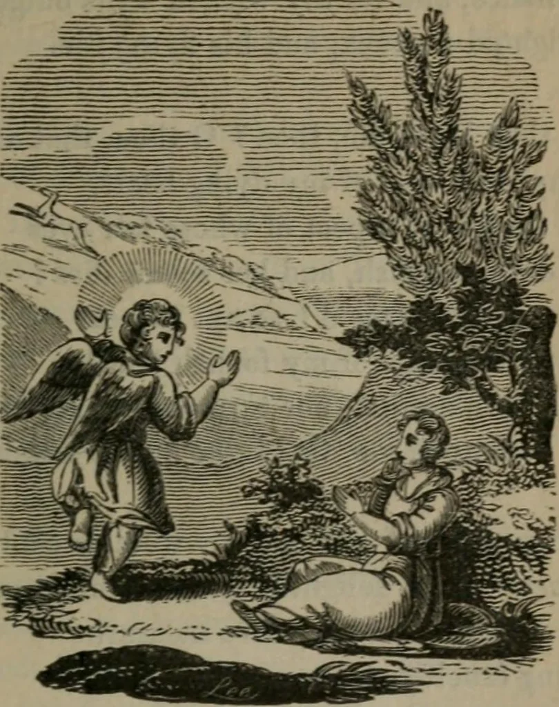 An illustration from Emblems, divine and moral, 1845, leaf 322