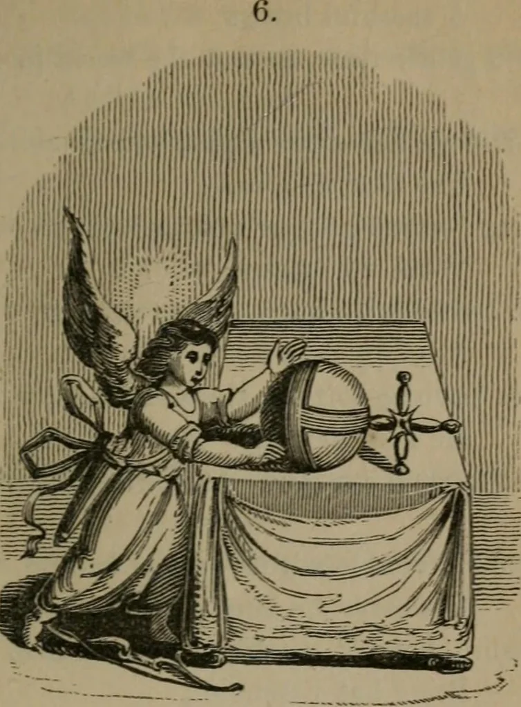 An illustration from Emblems, divine and moral, 1845, leaf 42