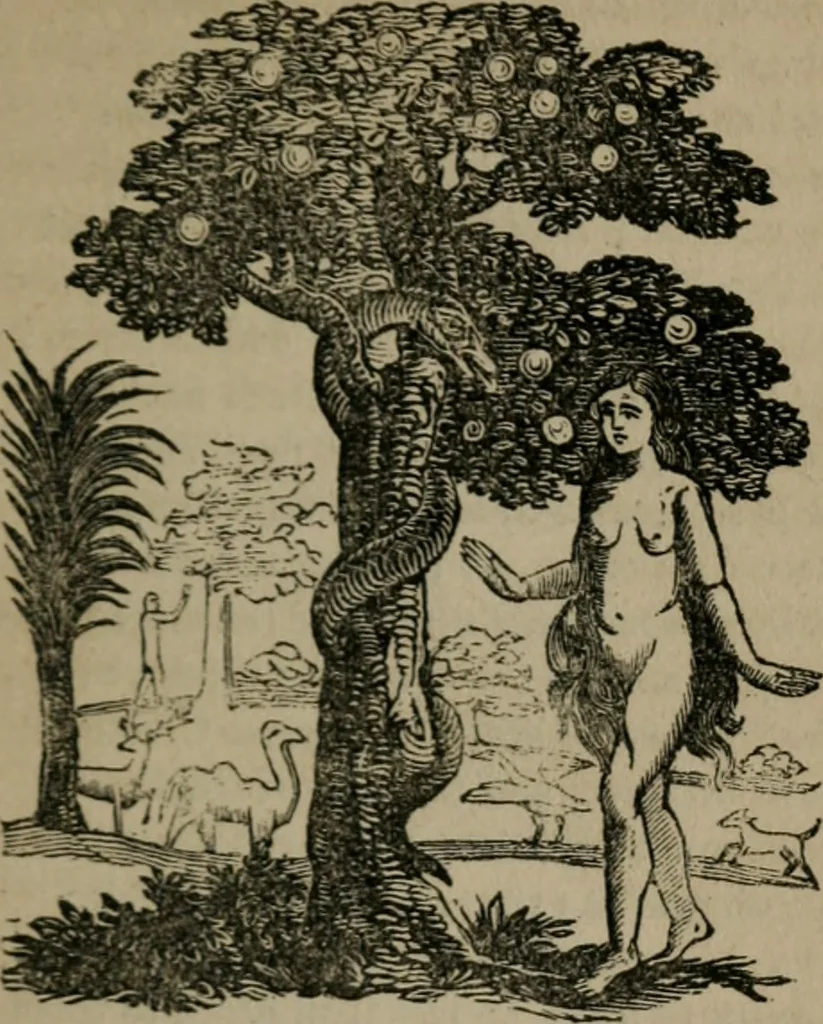 An illustration from Emblems divine and moral, 1851, leaf 16